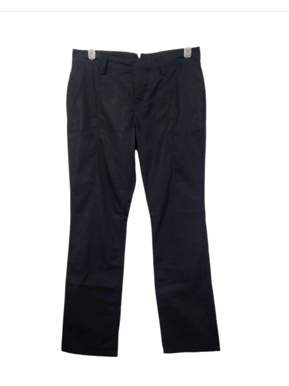 John Varvatos Star V-cut Notch Bootcut Pants w/ side slit pockets